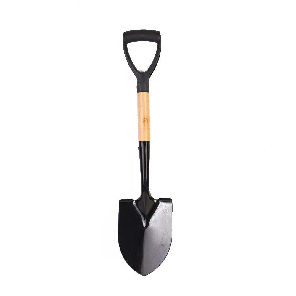 Small Garden Shovel Plastic D-Handle Round Point Mini Shovel Kids Shovel Digging Tool Wyz12065