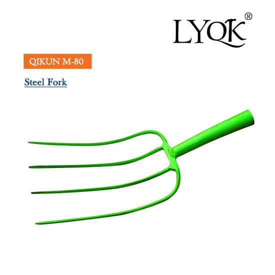 Outdoor Garden Hand Tool Farming Digging Gardening Garden Fork with Wooden Handle