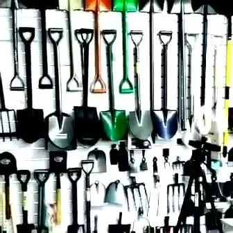 Manganese Steel 4 Prong Fork for Garden Farming Work Hand Tool Powerful Fork