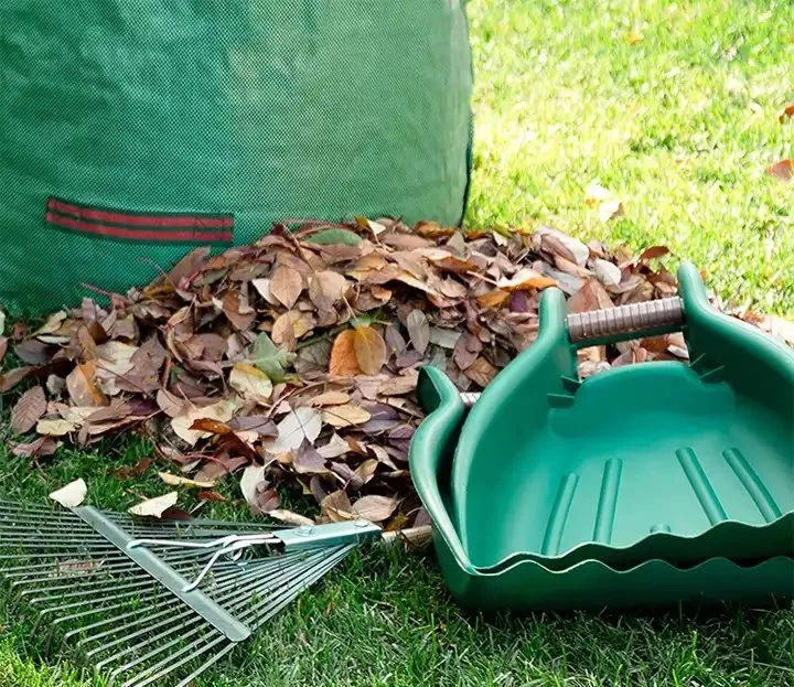 Plastic Leaf Scoops Garden Lawn Hand Rakes Rake Leaf Scoop
