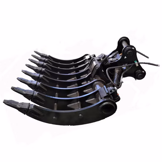 Excavator Rake Bucket/ Rock Sifting Rake