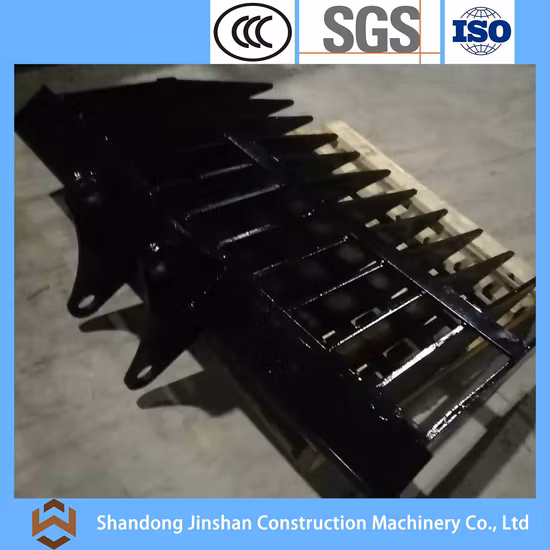 Construction Machinery Can Be Customized Excavator Rake Bucket/Excavator Rake