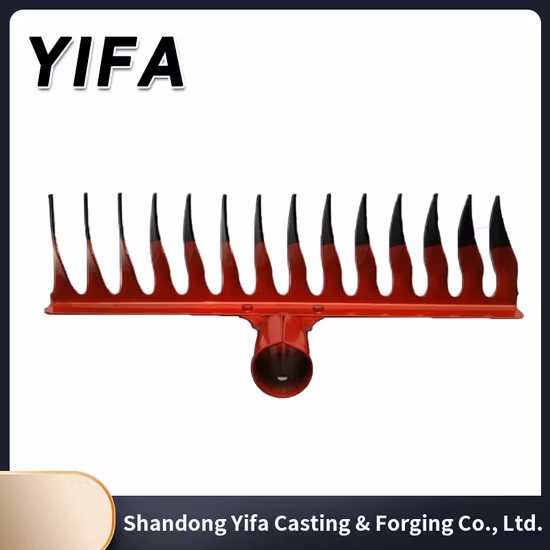 Metal Steel Bow Different Rake Types of Land Snow Leaf Lawn Clearing Rakes Garden Farm Hand Tools